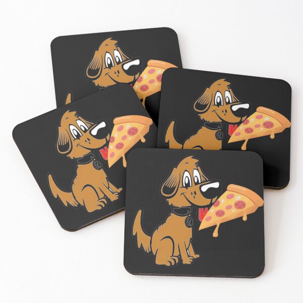 Item preview, Dog Eating A Pizza designed and sold by Trendz by Ami.
