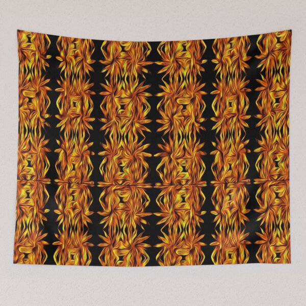 Item preview, Autumn Floral Pillars designed and sold by fatenanwar.