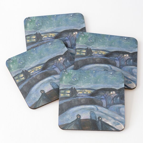 Item preview, Edvard Munch - Starry Night designed and sold by Onodera.