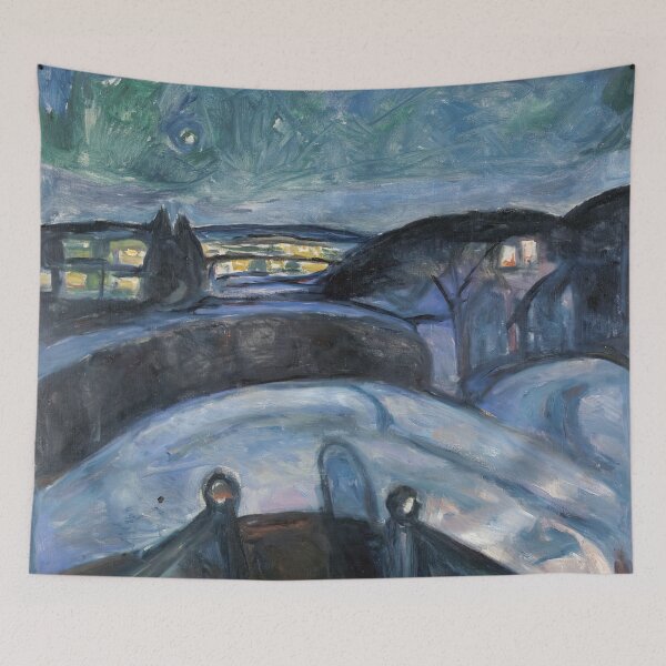Item preview, Edvard Munch - Starry Night designed and sold by Onodera.