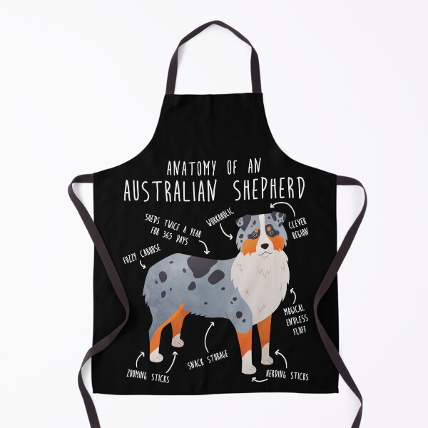 Item preview, Aussie Australian Shepherd Anatomy designed and sold by Clara Hollins.