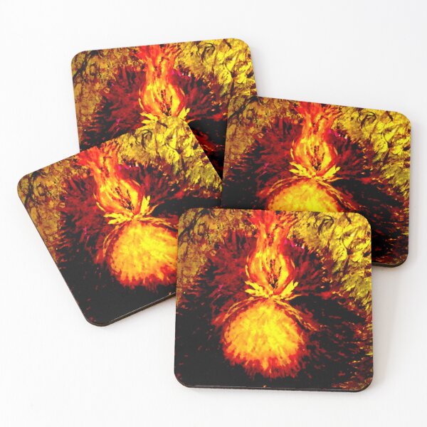 Item preview, Psychedelic Abstract Bonfire designed and sold by SoulArtSara.