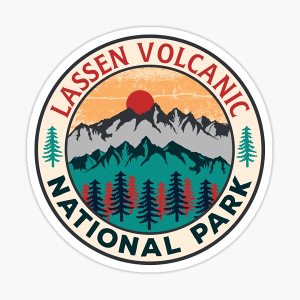 Lassen Volcanic National Park Sticker