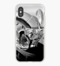1952 Dodge Ram Hood Ornament -0654bw iPhone Case