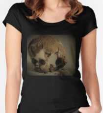 My dolly is dirty! Women's Fitted Scoop T-Shirt