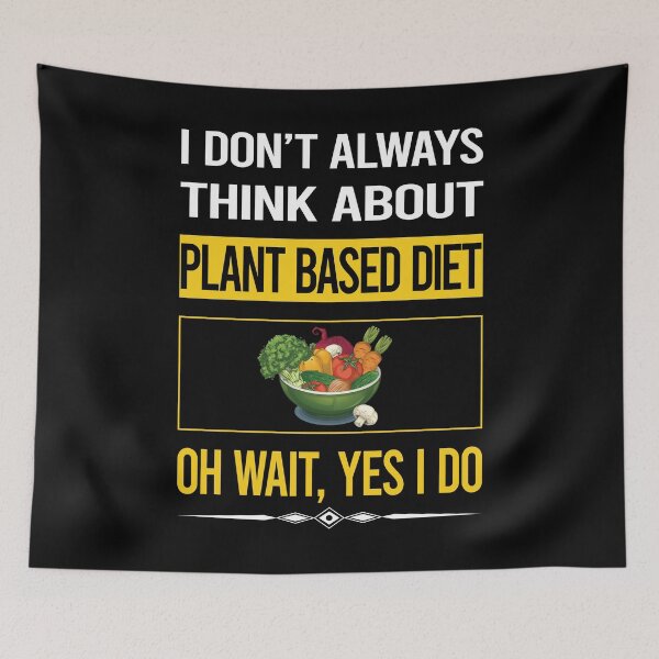Item preview, Funny Yes I Do Plant Based Diet Vegan Vegetarian Veganism designed and sold by gowenefkolaob.
