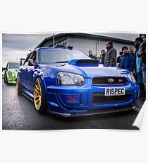 Subaru WRC Poster