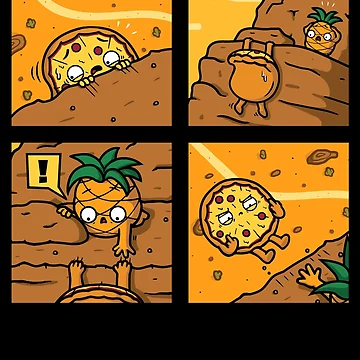 Artwork thumbnail, Pineapple Help! by Raffiti