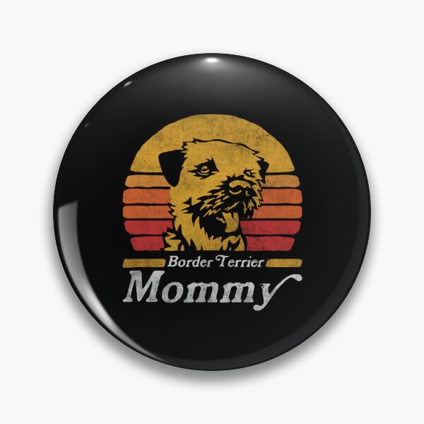 Item preview, Retro Vintage Border Terrier Mommy designed and sold by More Cute Dogs.