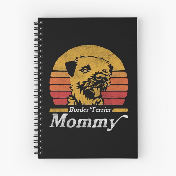 Item preview, Retro Vintage Border Terrier Mommy designed and sold by More Cute Dogs.