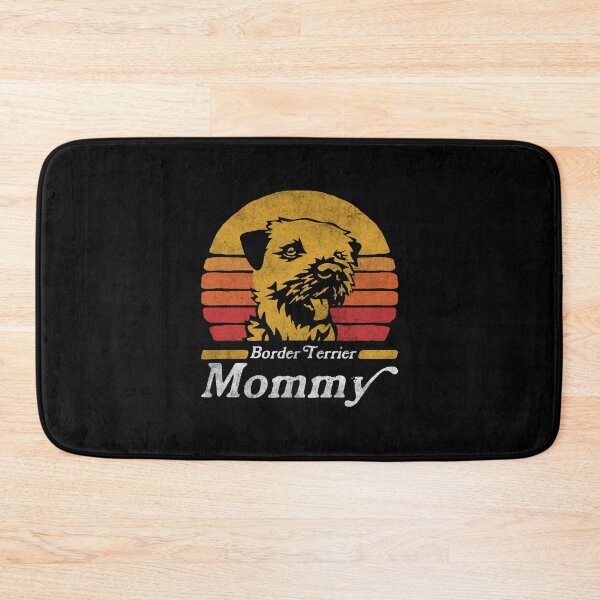 Item preview, Retro Vintage Border Terrier Mommy designed and sold by More Cute Dogs.
