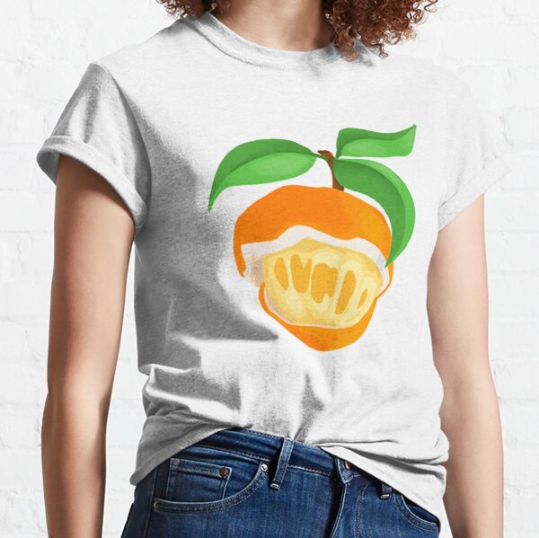  Whats The Deal Orange Peel  Cute Funny T-Shirt : Clothing,  Shoes & Jewelry