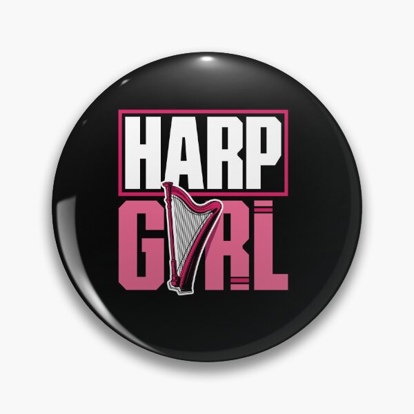 Item preview, Harp Player Female Harpist Harp Girl designed and sold by ShopTheStyle.