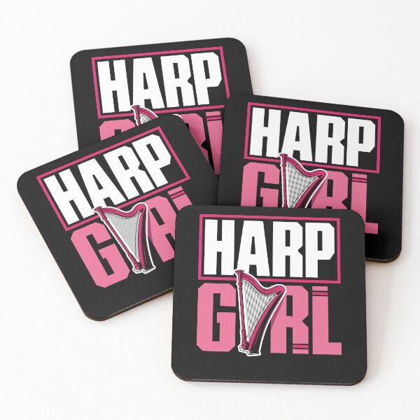 Item preview, Harp Player Female Harpist Harp Girl designed and sold by ShopTheStyle.