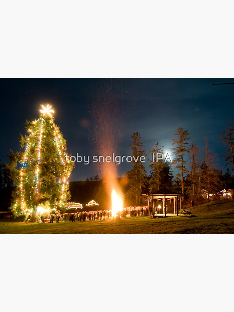 Moonrise on Christmas Eve, Mayne Island by tobysnelgrove