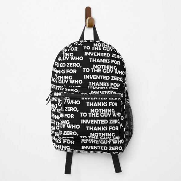 Item preview, TO THE GUY WHO INVENTED ZERO THANKS FOR NOTHING designed and sold by DomGDesign.