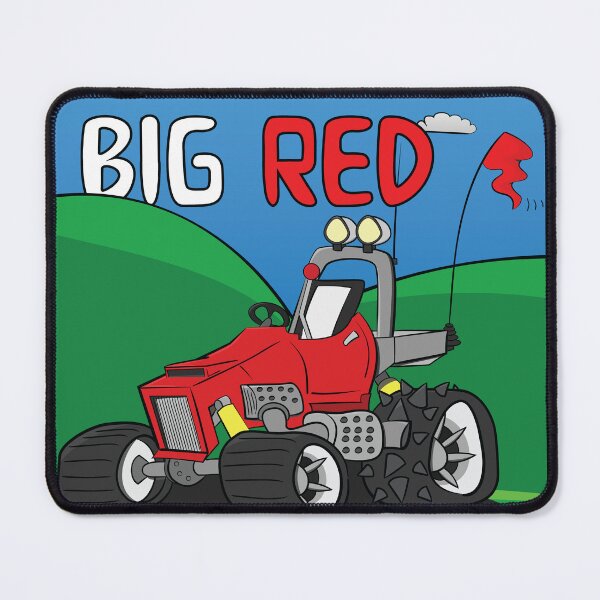 Item preview, Big Red Off Road Truck designed and sold by ETVdesign.