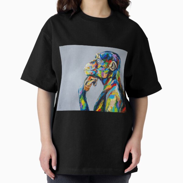 Dreaming chimp Oversized T-Shirt