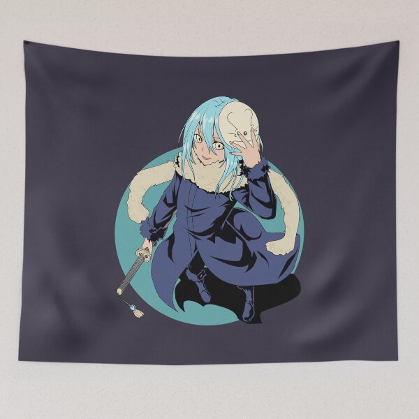 Item preview, Pretty Sadly Withdrawing Reincarnated Fantasy New Life Tensei Shitara Slime Datta Ken - Rimuru Tempe designed and sold by Harmony218.