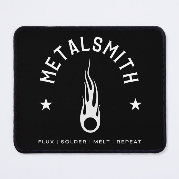Item preview, Metalsmith Flux Solder Melt Repeat designed and sold by metalsmithmomma.