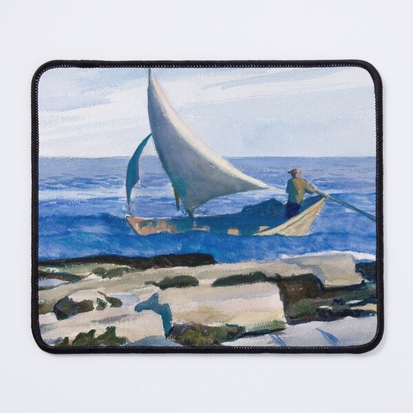 Item preview, Sailing art by Edward hopper classic poster designed and sold by Golido.