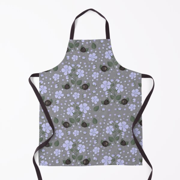 Item preview, Blackberry seamless pattern with grey background designed and sold by OM-lova.