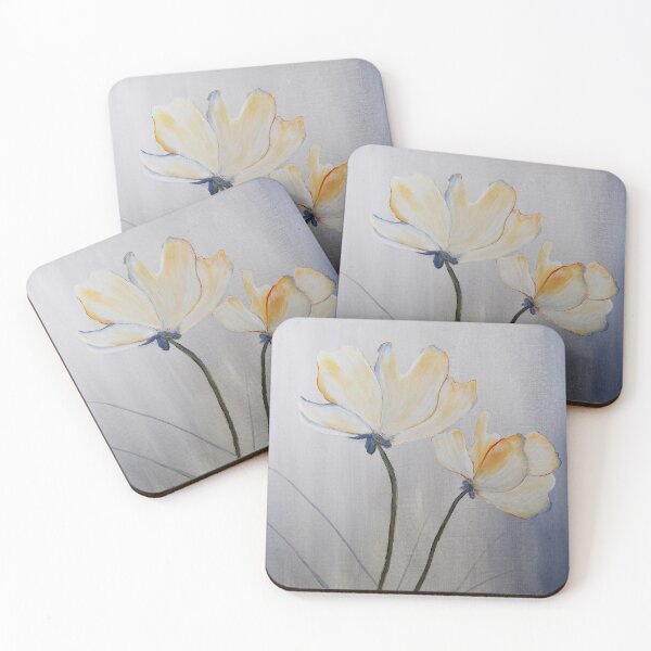 Item preview, Abstract White Poppies designed and sold by Rob McCullough.