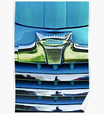 1947 Ford Deluxe Kühlergrill Ornament -0700c Poster