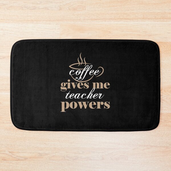 Item preview, coffee gives me teacher powers Classic T-Shirt designed and sold by ouaredi.