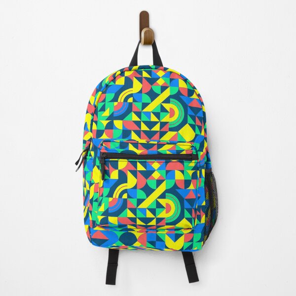 Item preview, geometric colorful patterns conceptual Art - Abstract Neo Geo graphic design designed and sold by Design Repo.