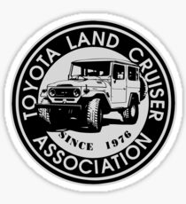 Toyota Land Cruiser ASSC BLK Sticker