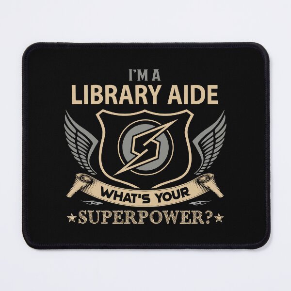 Item preview, Library Aide T Shirt - Superpower Job Gift Item Tee designed and sold by watkinsmat.