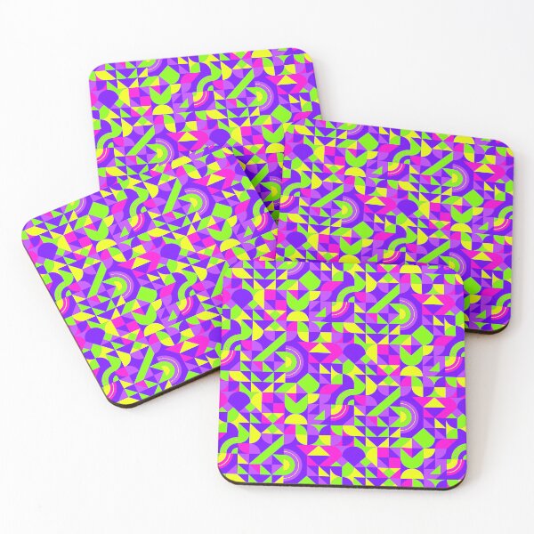 Item preview, geometric colorful patterns conceptual Art - Abstract Neo Geo graphic design designed and sold by Design Repo.
