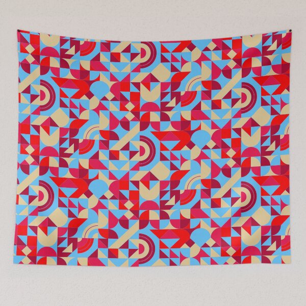 Item preview, geometric colorful patterns conceptual Art - Abstract Neo Geo graphic design designed and sold by Design Repo.