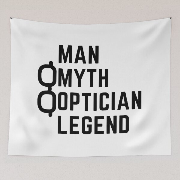 Item preview, Man Myth Optician Legend Funny T-shirt men gift women gift designed and sold by InnovantDesigns.