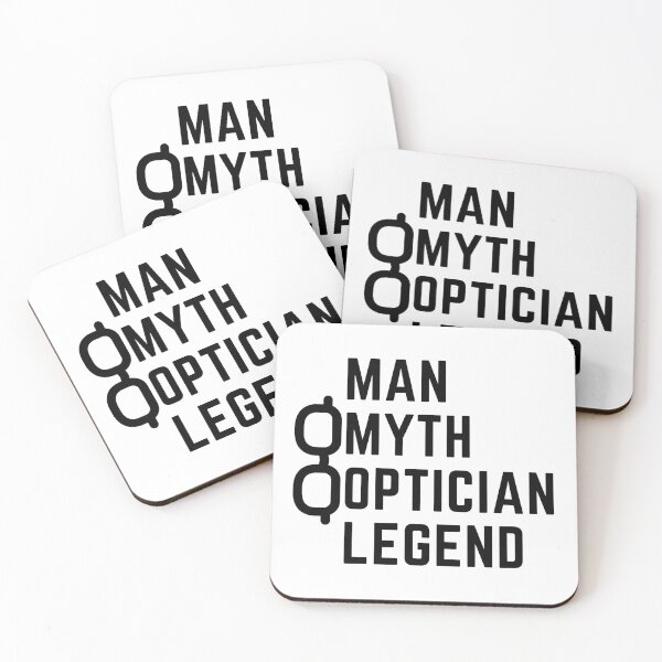 Item preview, Man Myth Optician Legend Funny T-shirt men gift women gift designed and sold by InnovantDesigns.