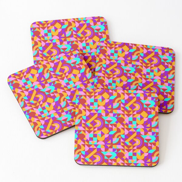 Item preview, geometric colorful patterns conceptual Art - Abstract Neo Geo graphic design designed and sold by Design Repo.