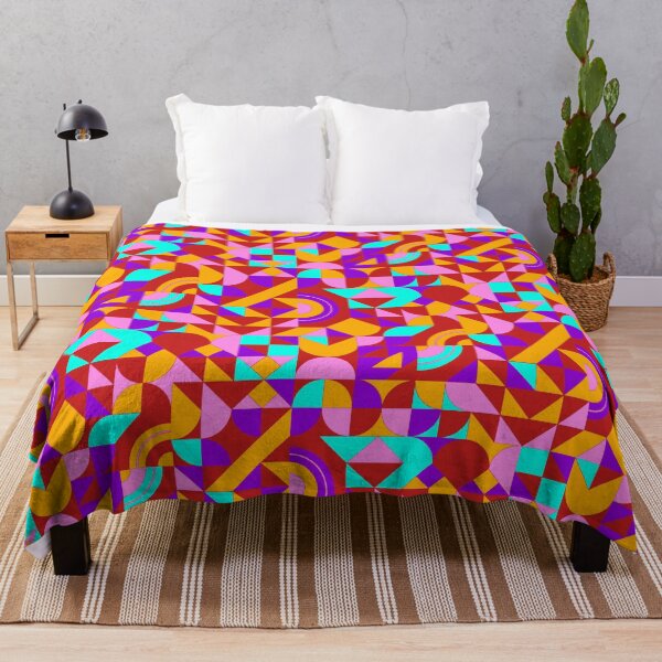 Item preview, geometric colorful patterns conceptual Art - Abstract Neo Geo graphic design designed and sold by Design Repo.