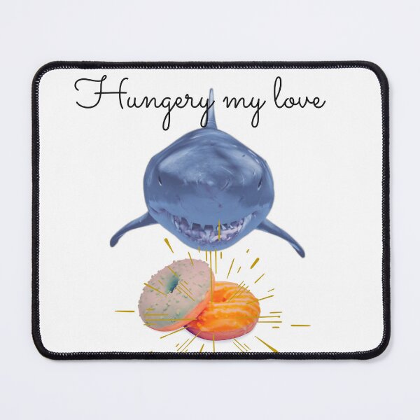 Item preview, Hungry shark designed and sold by ghostart32.