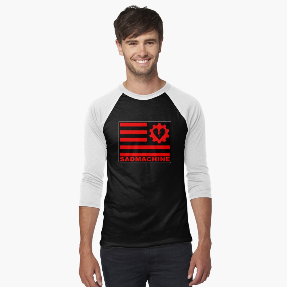 Item preview, Baseball ¾ Sleeve T-Shirt designed and sold by sadmachine.