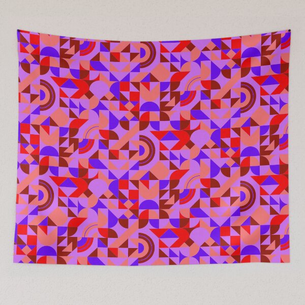 Item preview, geometric colorful patterns conceptual Art - Abstract Neo Geo graphic design designed and sold by Design Repo.