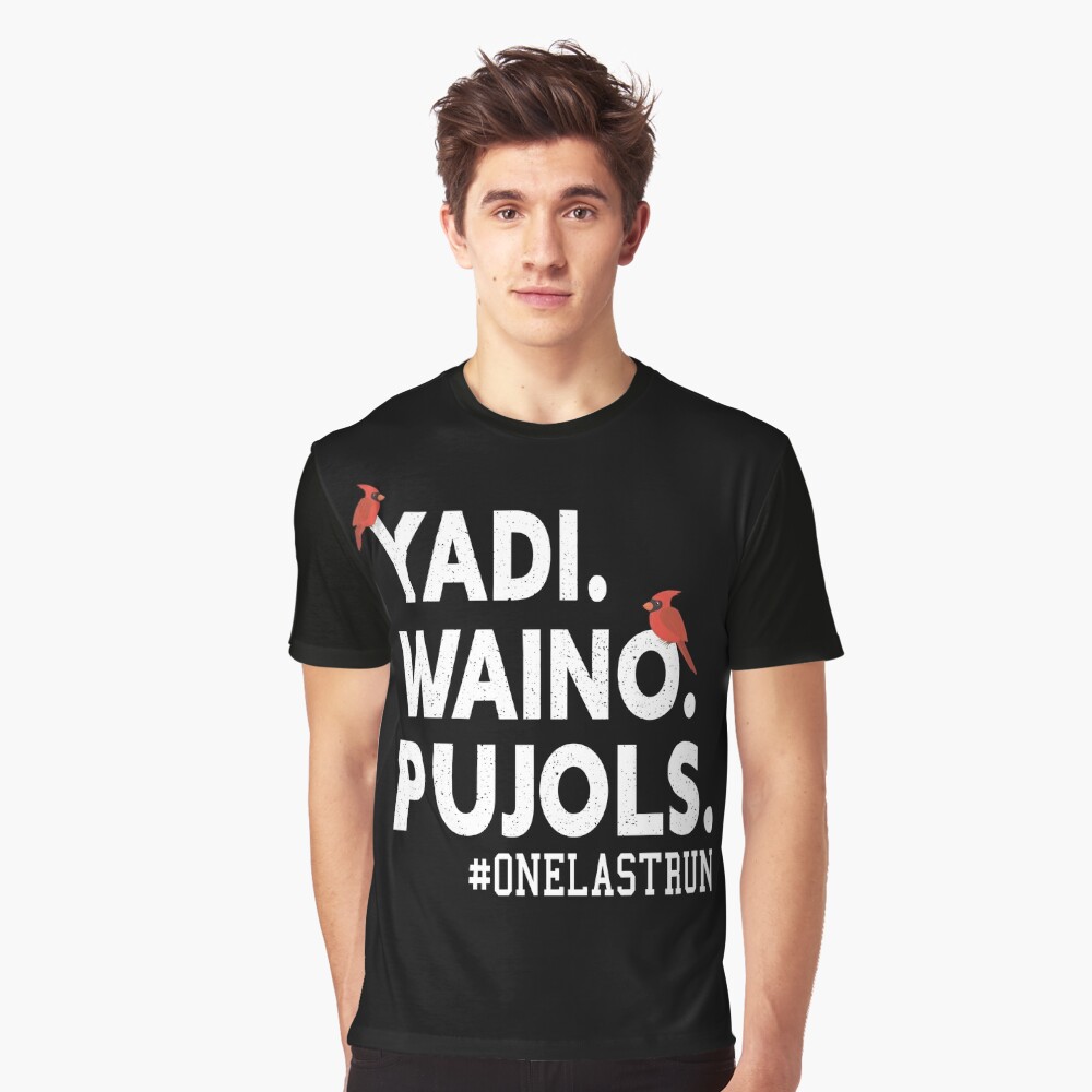 Yadi Waino Pujols T-shirt for Sale by my-pro-designer, Redbubble