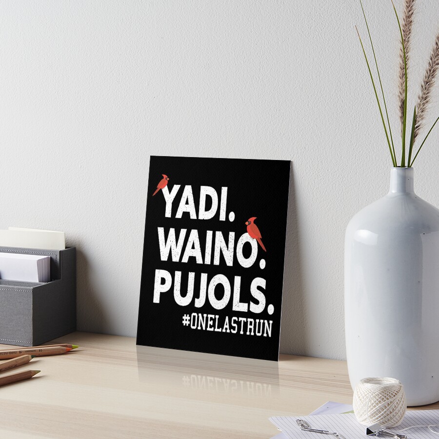 Yadi Waino Pujols T-shirt for Sale by my-pro-designer, Redbubble