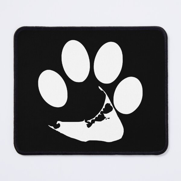 Item preview, Nantucket Paw Print - White designed and sold by frankyou.