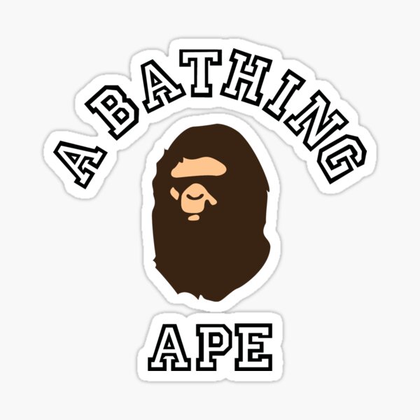 Bape A Bathing Ape Pirate Store Designer Matte Skate Sticker Deck Laptop Guitar 