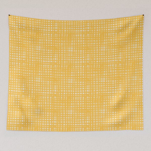 Item preview, Uneven Yellow Check designed and sold by Ilana Ewing Designs.