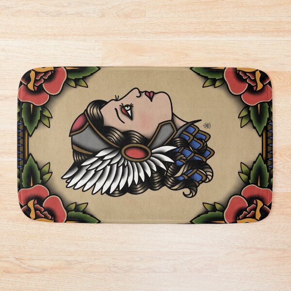 Item preview, Traditional Valkyrie Tattoo  designed and sold by napiks.