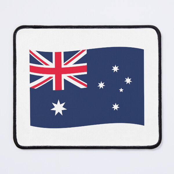 Item preview, Australia Wave Flag (On White) designed and sold by STUDIO-72.