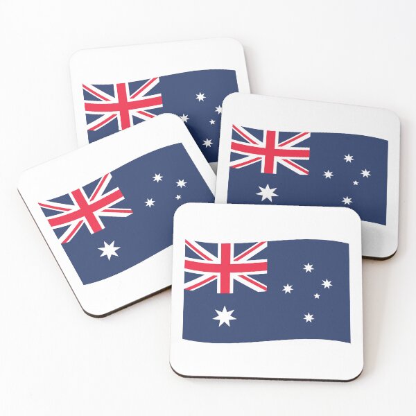 Item preview, Australia Wave Flag (On White) designed and sold by STUDIO-72.