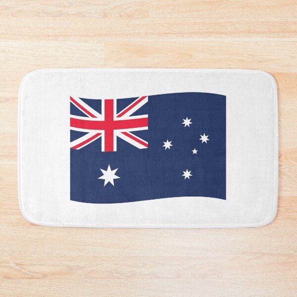 Item preview, Australia Wave Flag (On White) designed and sold by STUDIO-72.